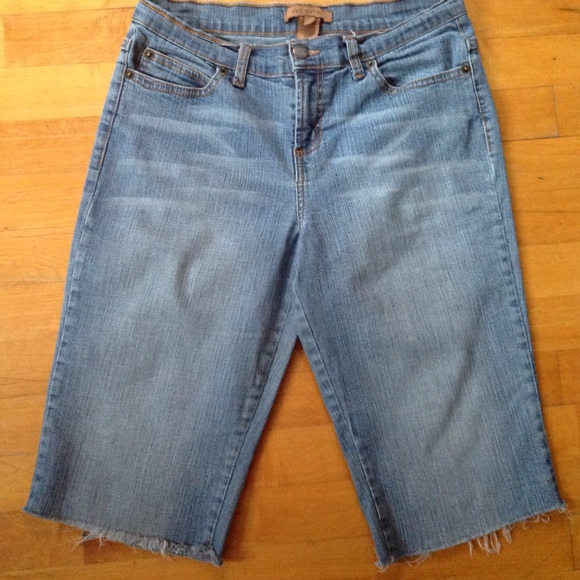Arden B Blue Denim Jean Shorts Size 6 - Picture 6 of 11